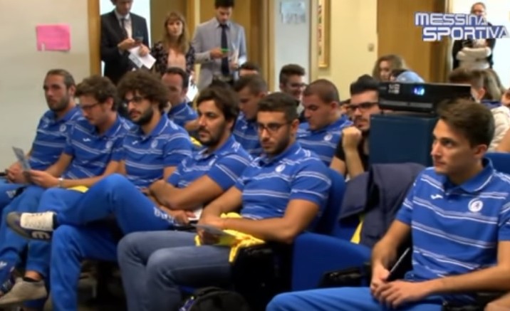 La presentazione del Cus Unime di pallanuoto