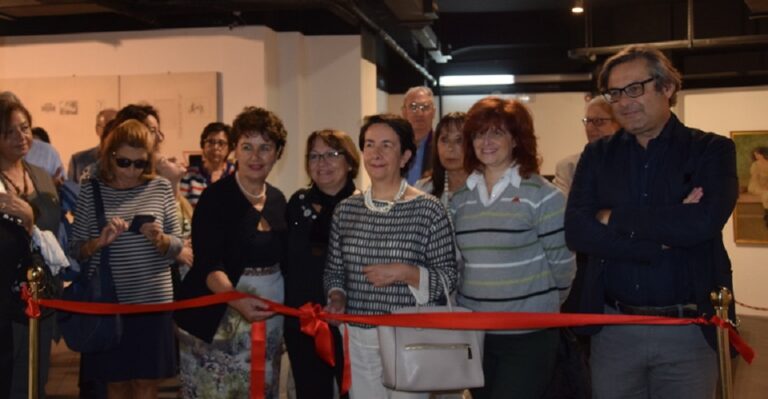 Inaugurata alla Galleria d’Arte Moderna la mostra delle opere di Antonino Mancuso Fuoco