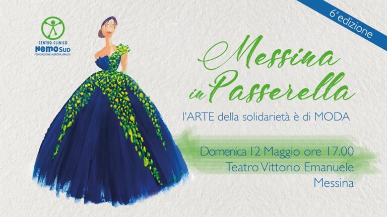 Il 12 maggio, al Vittorio Emanuele, la sesta edizione di “Messina in Passerella”