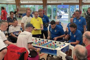 Calcio balilla paralimpico