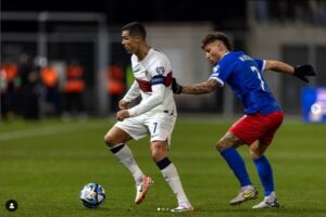 Cristiano Ronaldo e Marcel Buchel
