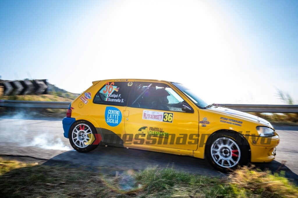 Di Giorgio e Rappa vincono il Rally di Caltanissetta. Quarto il messinese Galipò