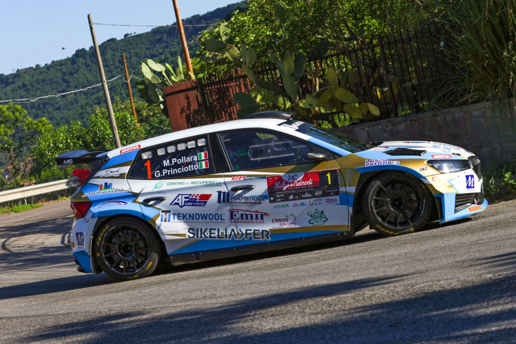 Pollara e Princiotto trionfano al Rally dei Nebrodi. Per il messinese è un bis
