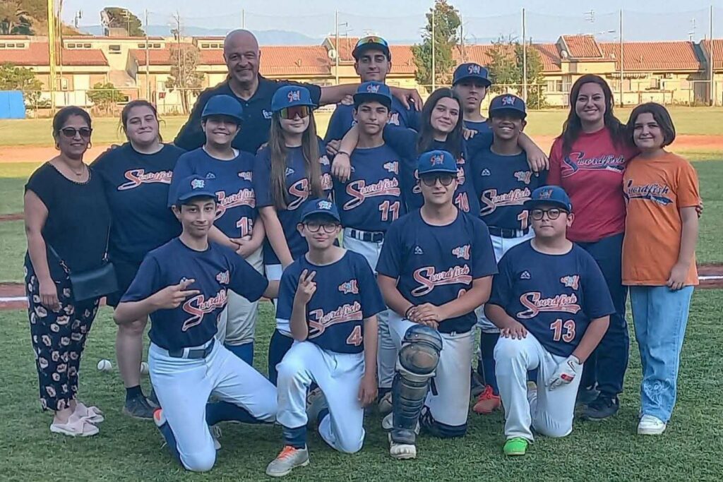 Il Baseball Messina Swordfish campione Under 15. È il secondo titolo regionale
