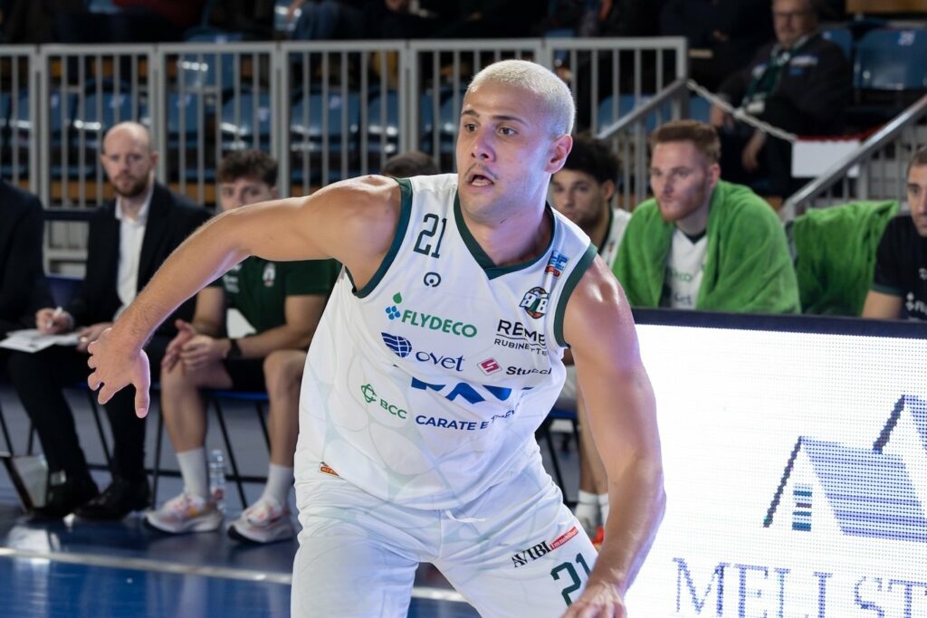 Orlandina Basket, arriva l’ala Tommaso Rossi. In carriera già quattro playoff